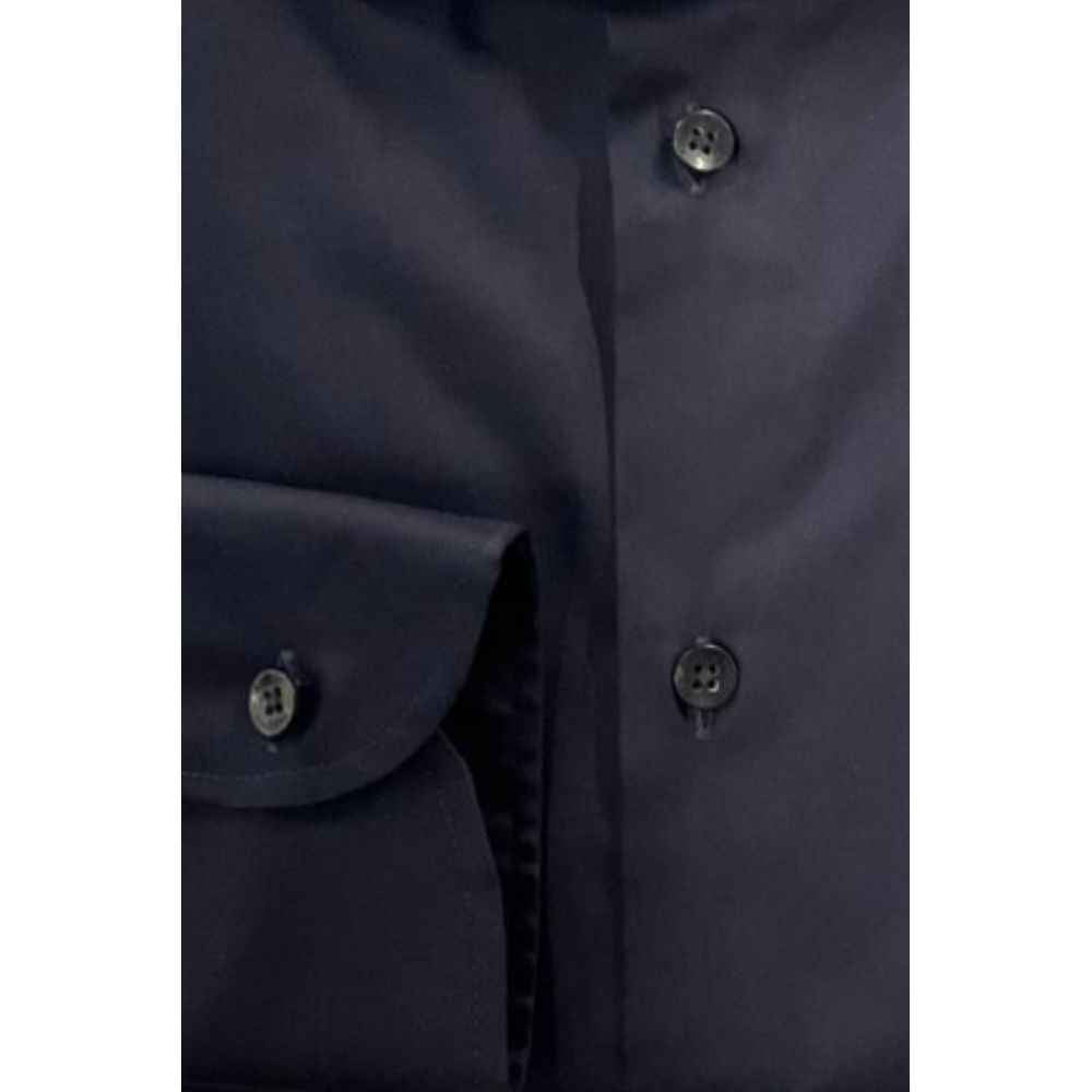 Baldinini Trend Black Cotton Shirt