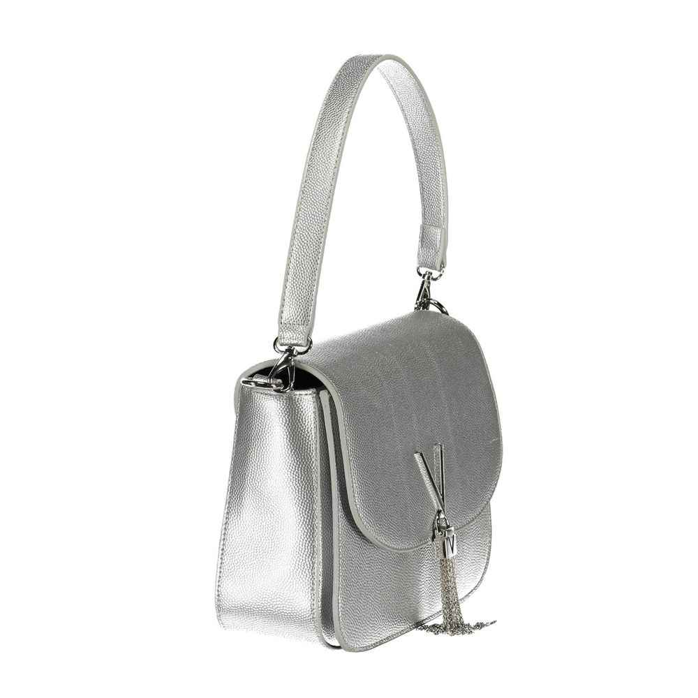 Mario Valentino Gray Polyethylene Handbag