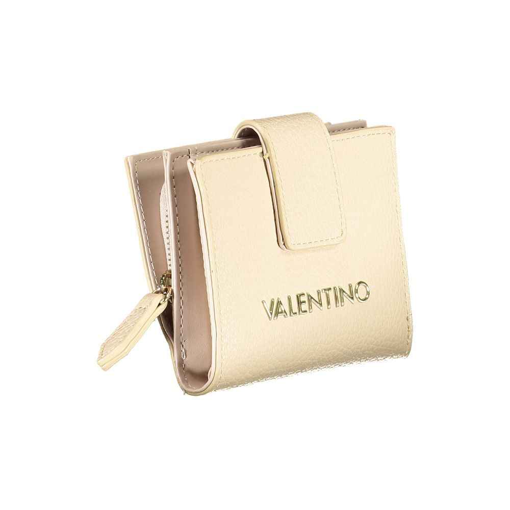 Mario Valentino Beige Polyethylene Wallet
