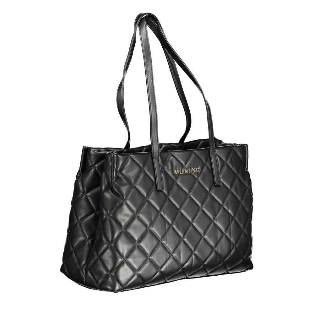 Mario Valentino Black Polyethylene Handbag