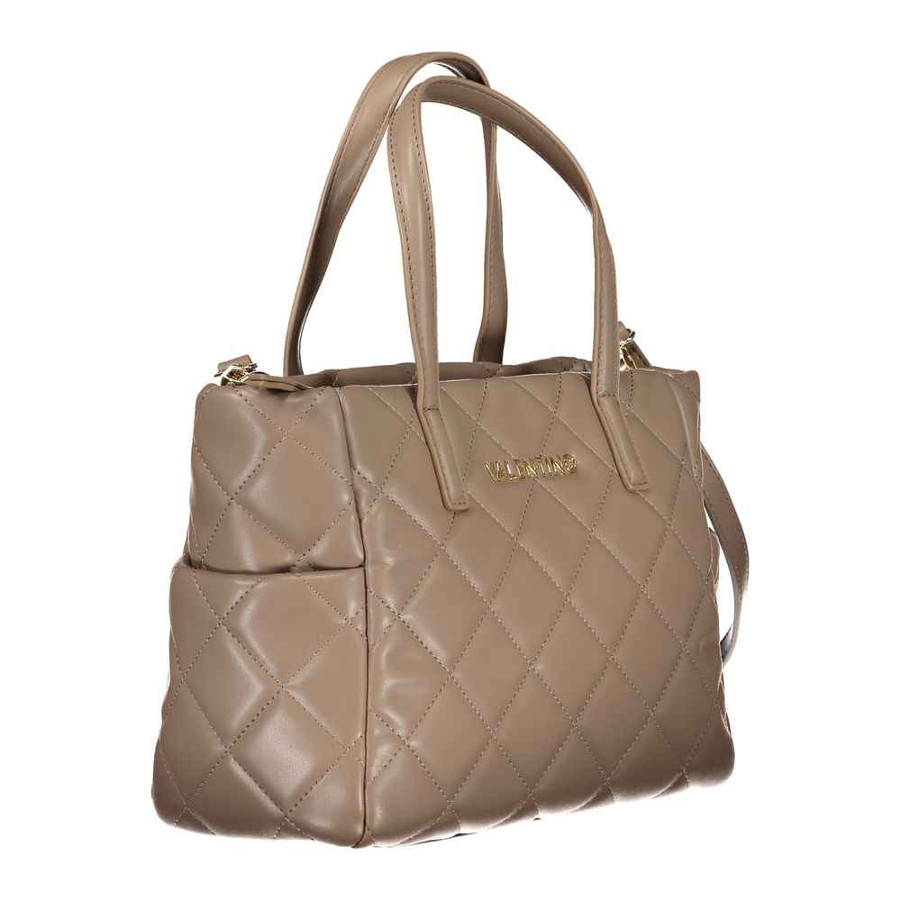 Mario Valentino Brown Polyethylene Handbag