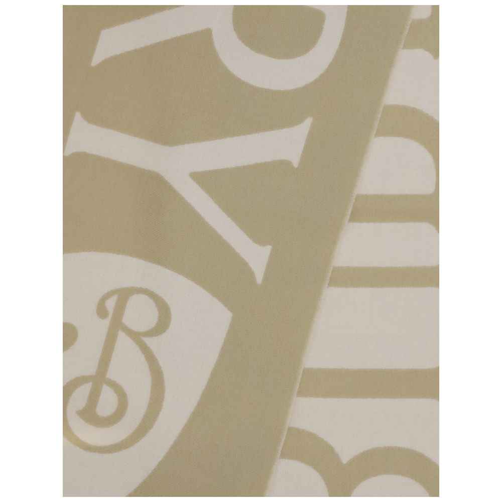 Burberry Beige Wool Scarf