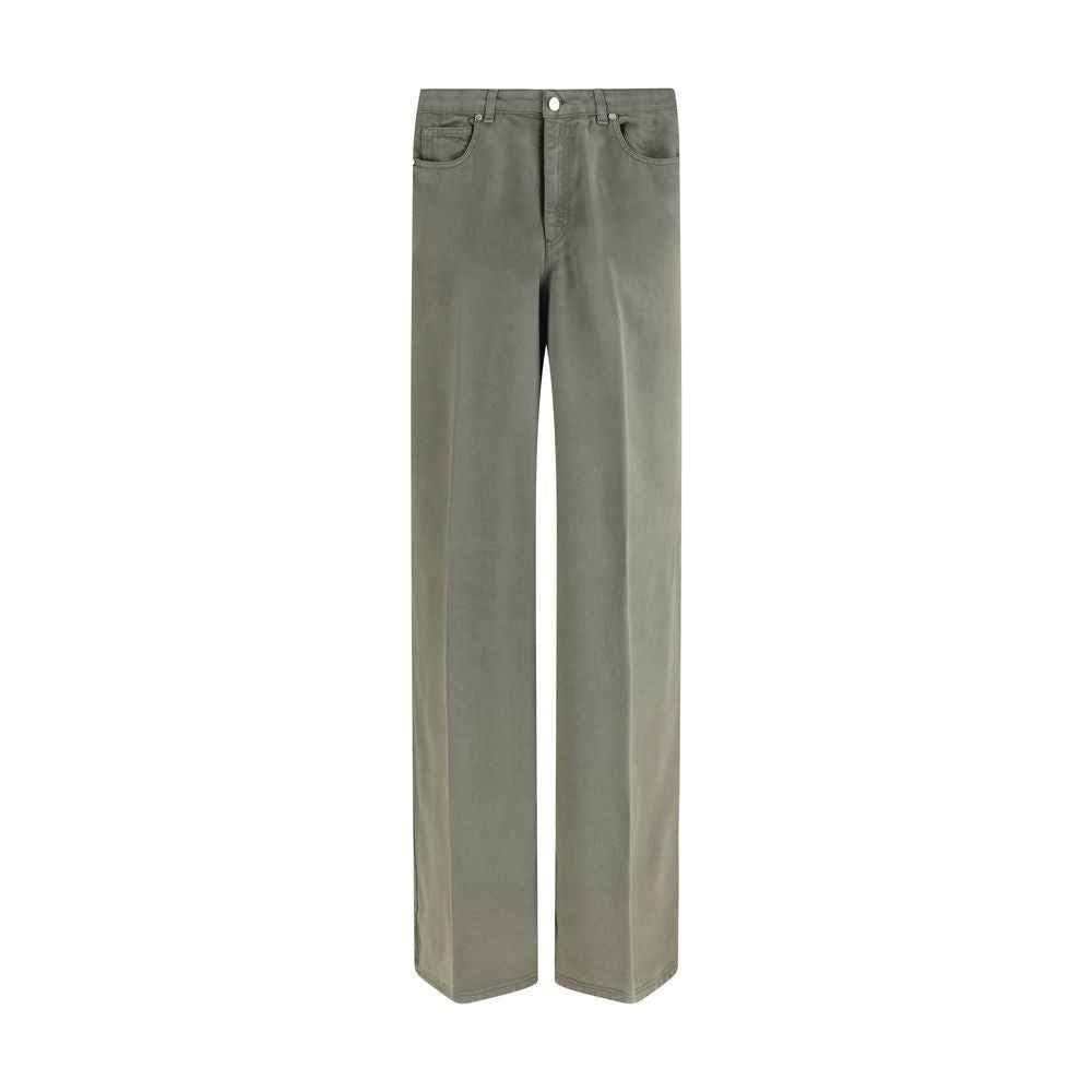 Cruna Green Tencel Relaxed Fit Jeans