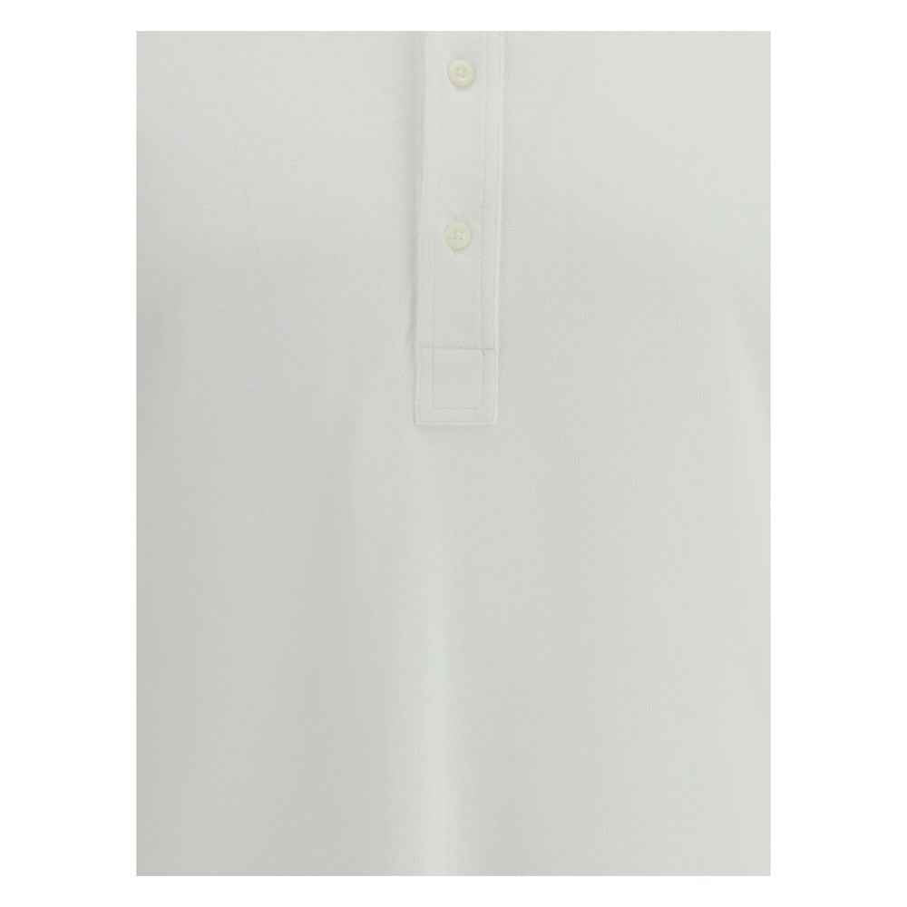 Brunello Cucinelli White Cotton Dress Shirt