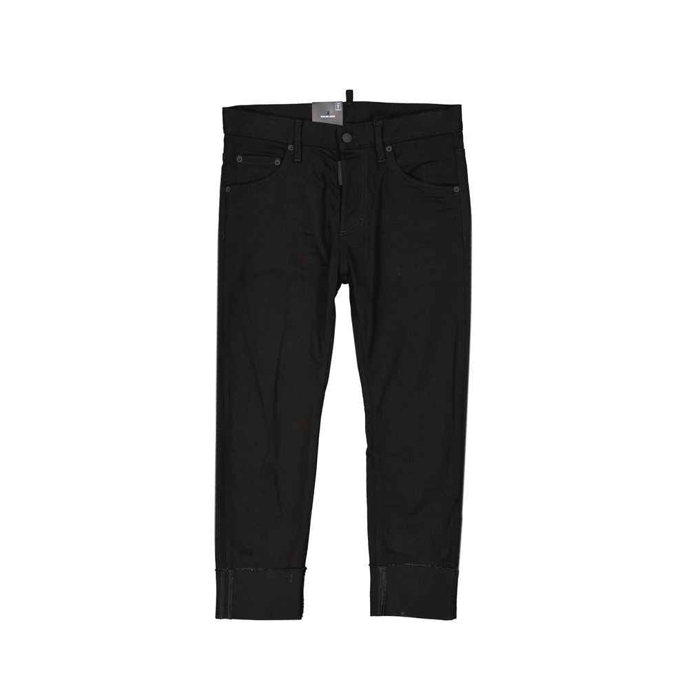 Dsquared² Black Cotton Jeans Denim