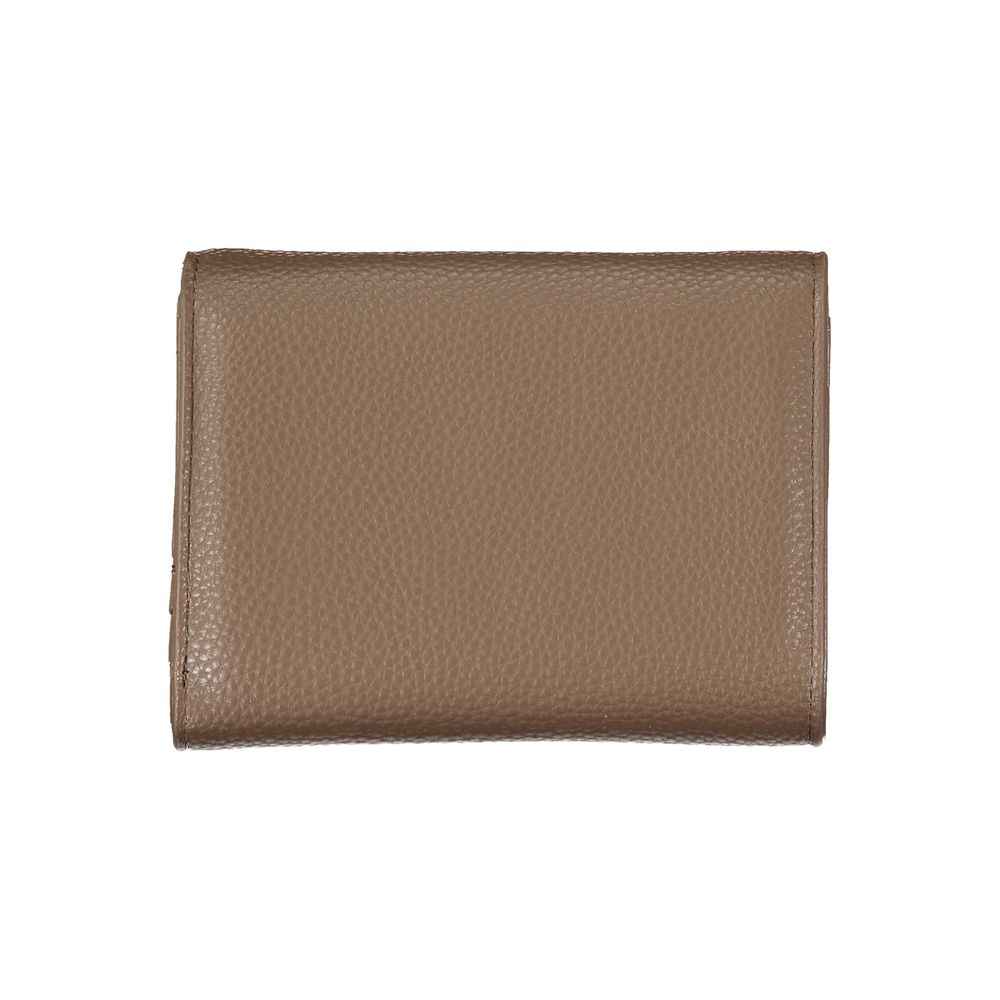 Mario Valentino Brown Polyethylene Wallet