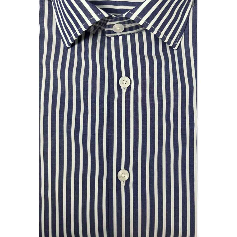 Baldinini Trend Blue Cotton Shirt