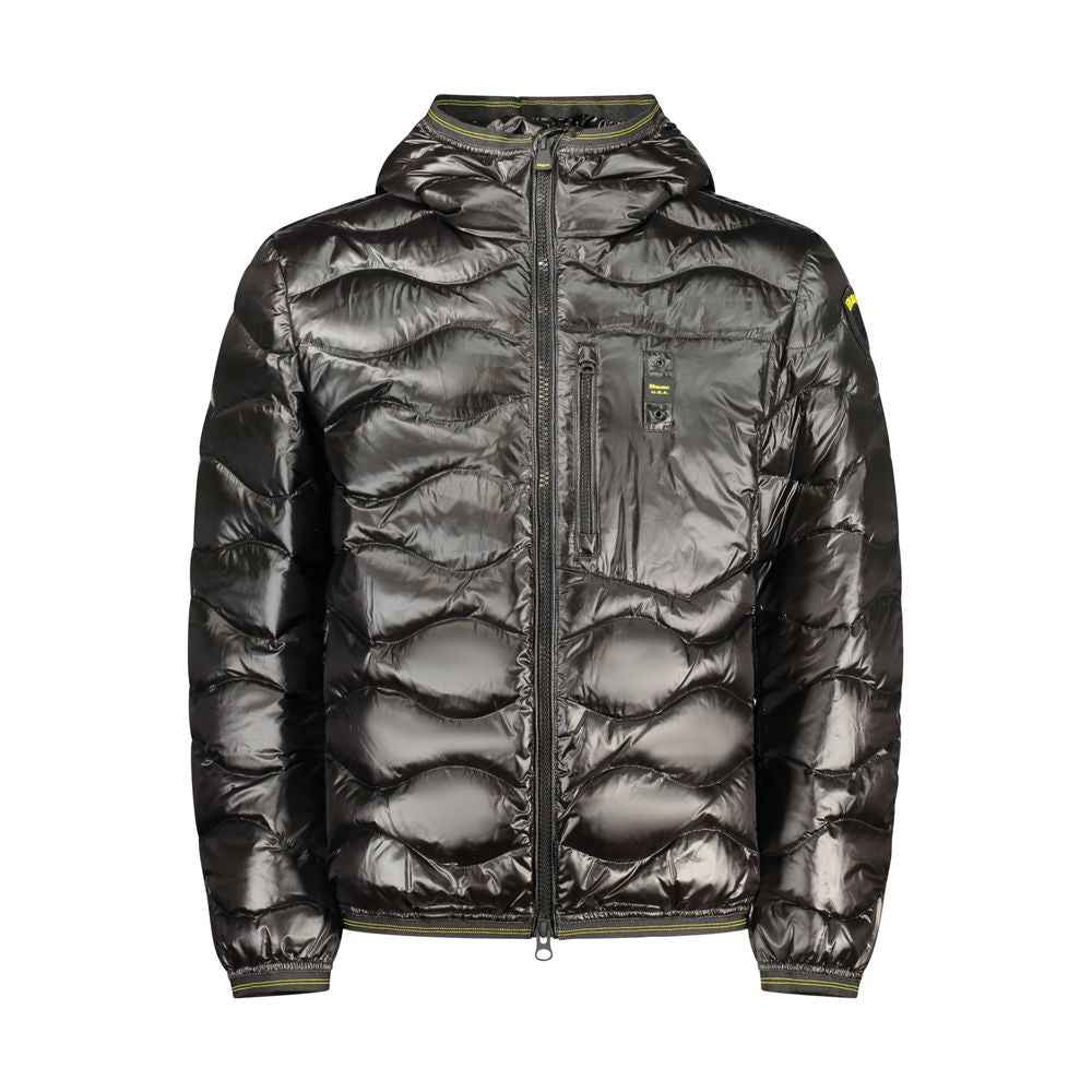 Blauer Black Polyamide Jackets & Coat