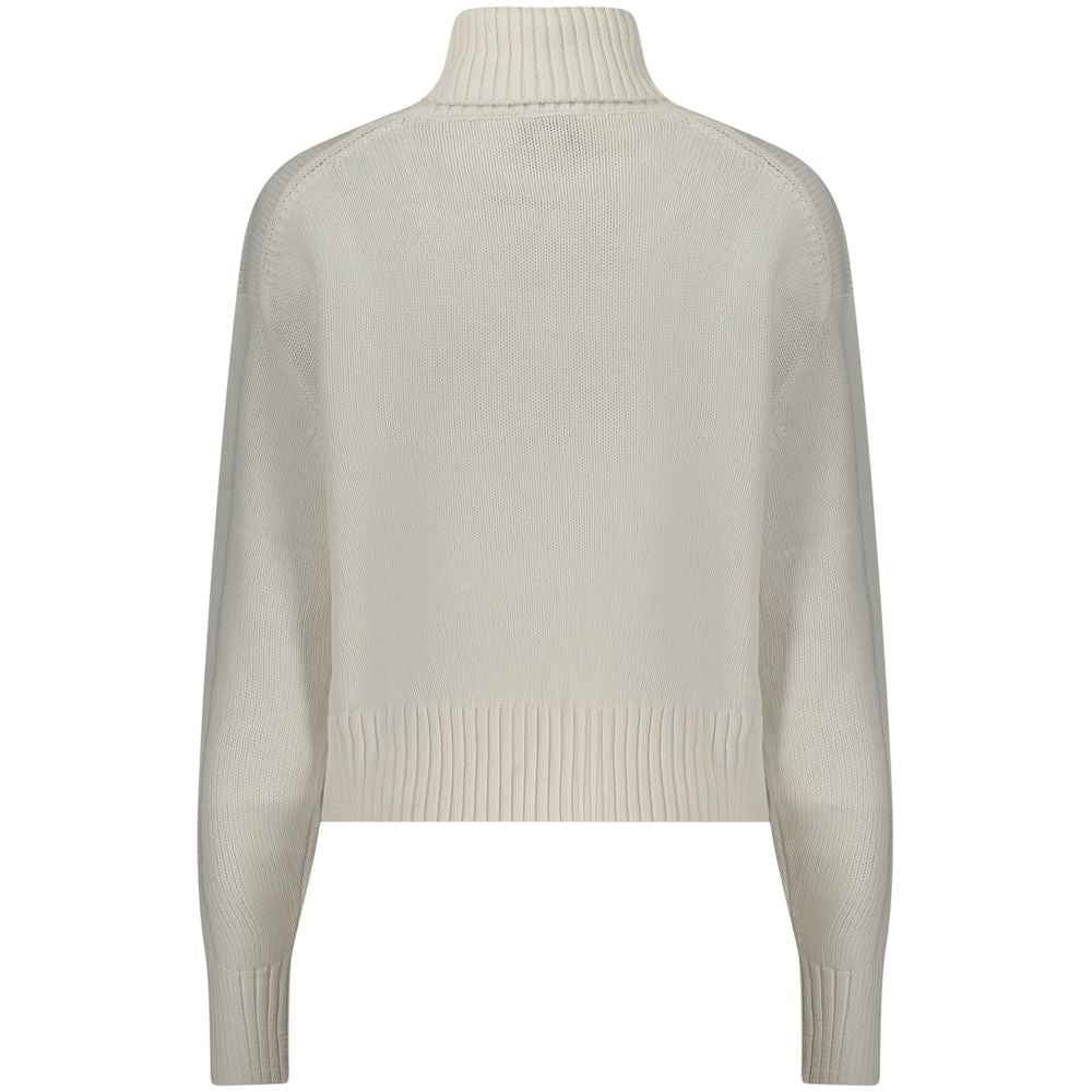 Calvin Klein White Cotton Sweater