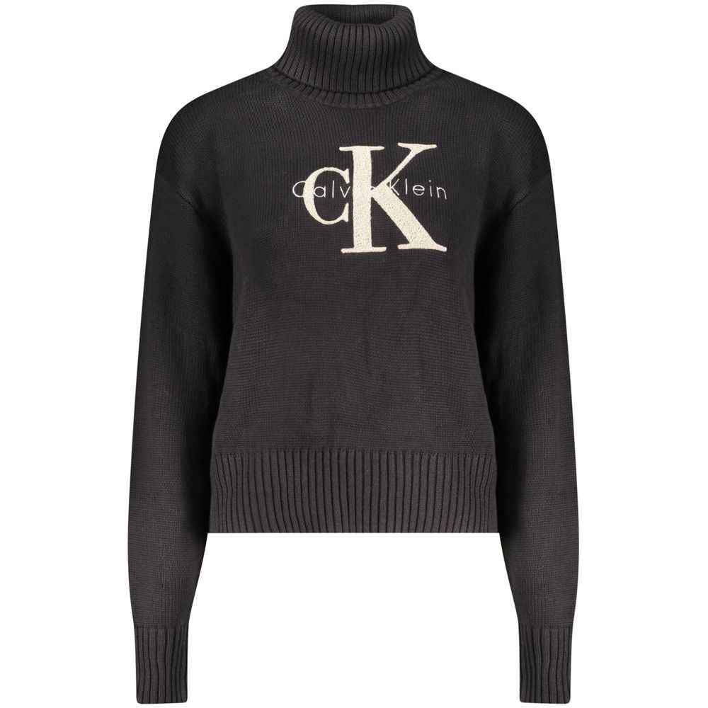 Calvin Klein Black Cotton Sweater