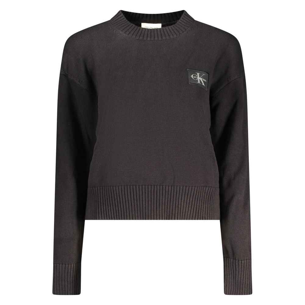 Calvin Klein Black Cotton Sweater