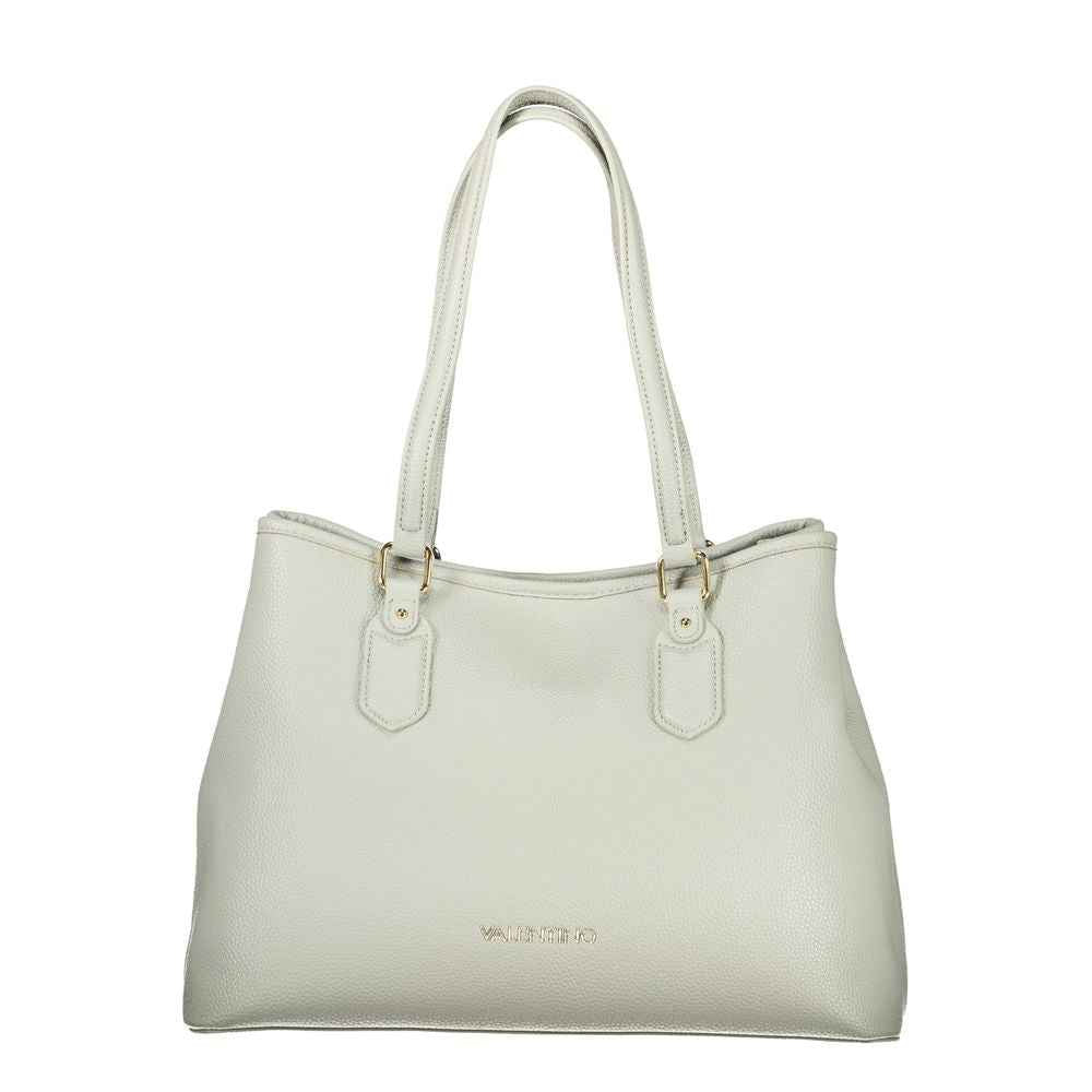 Mario Valentino Gray Polyethylene Handbag