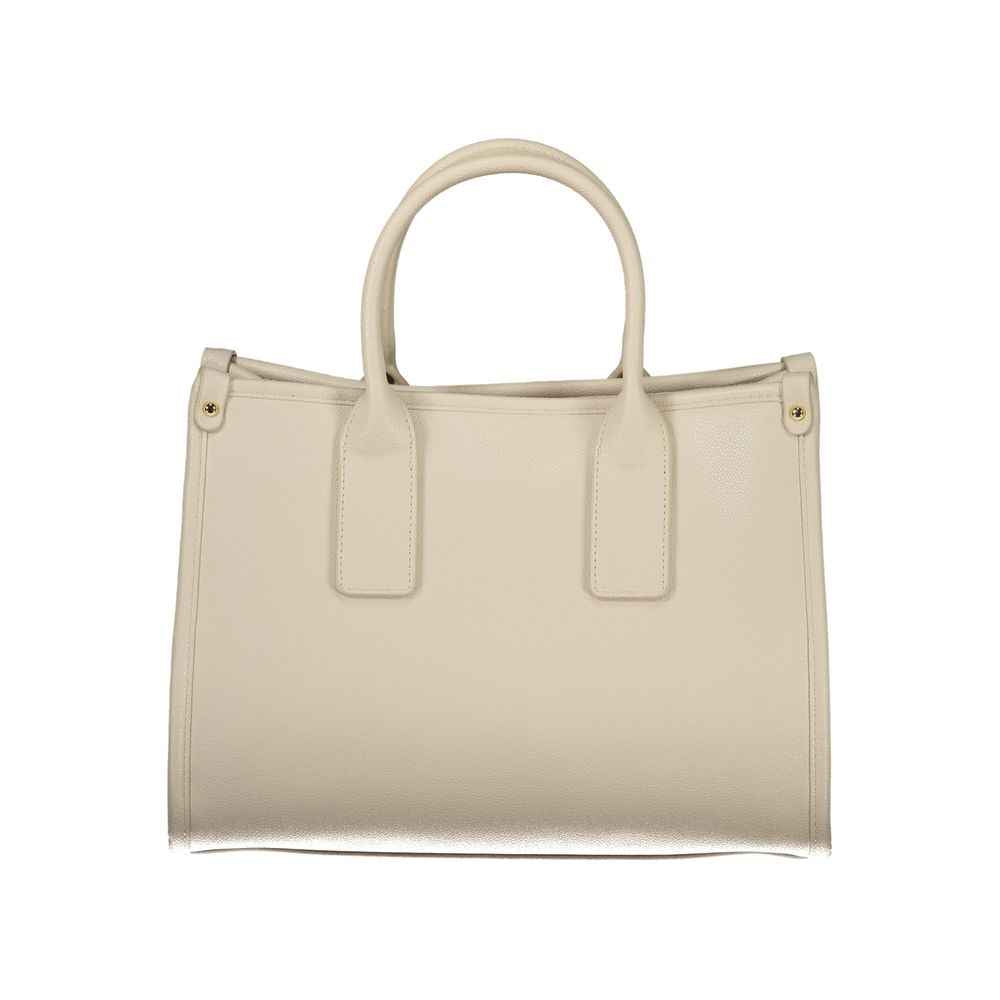 Mario Valentino Beige Polyethylene Handbag