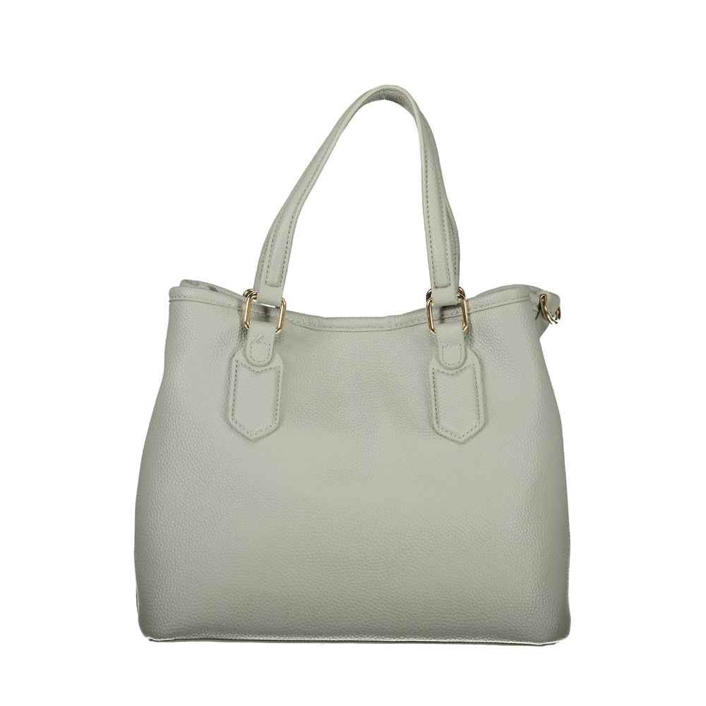Mario Valentino Gray Polyethylene Handbag