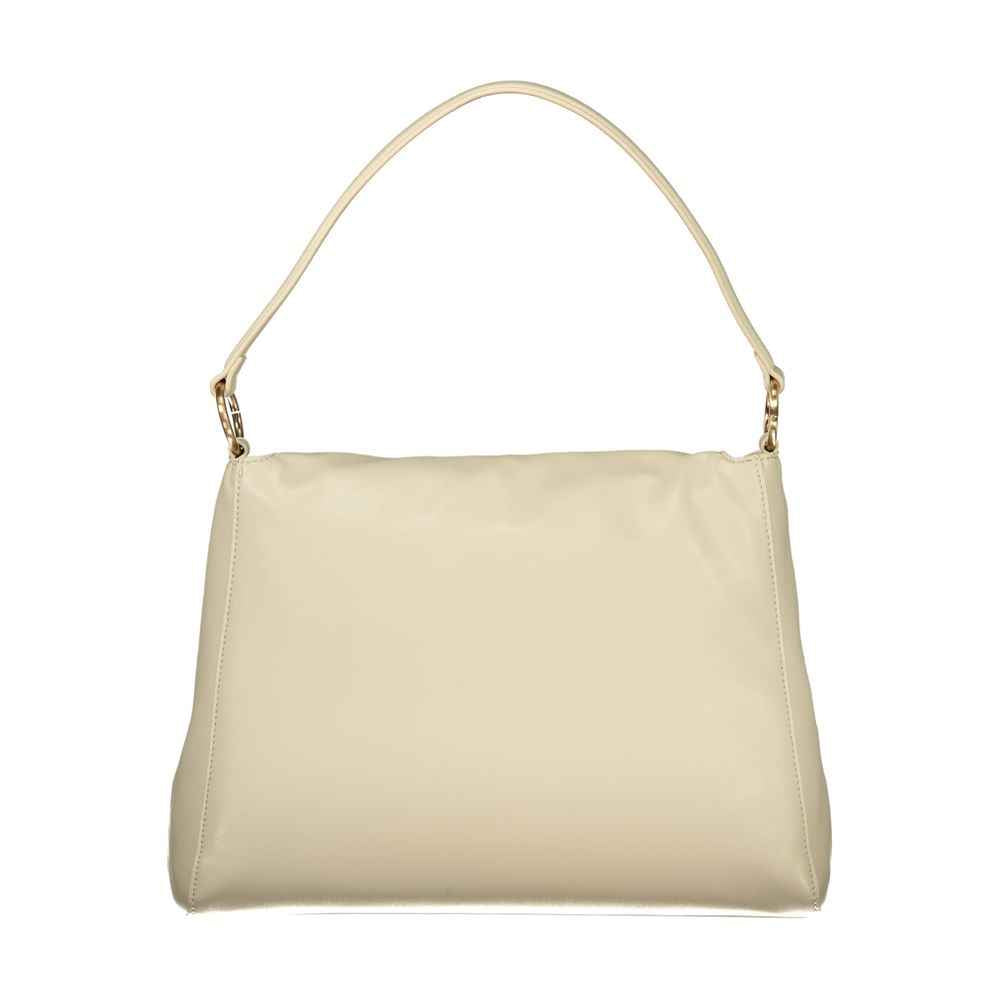 Mario Valentino Beige Polyethylene Handbag