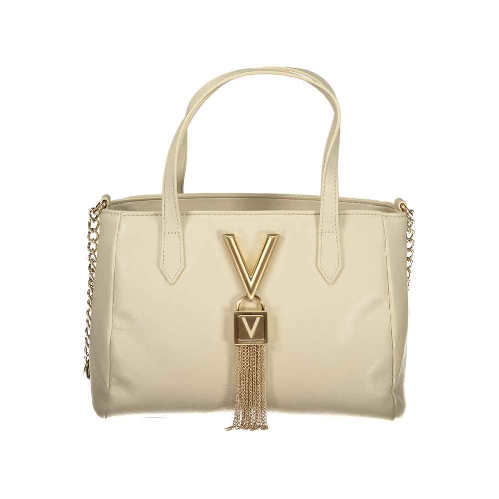 Mario Valentino Beige Polyethylene Handbag