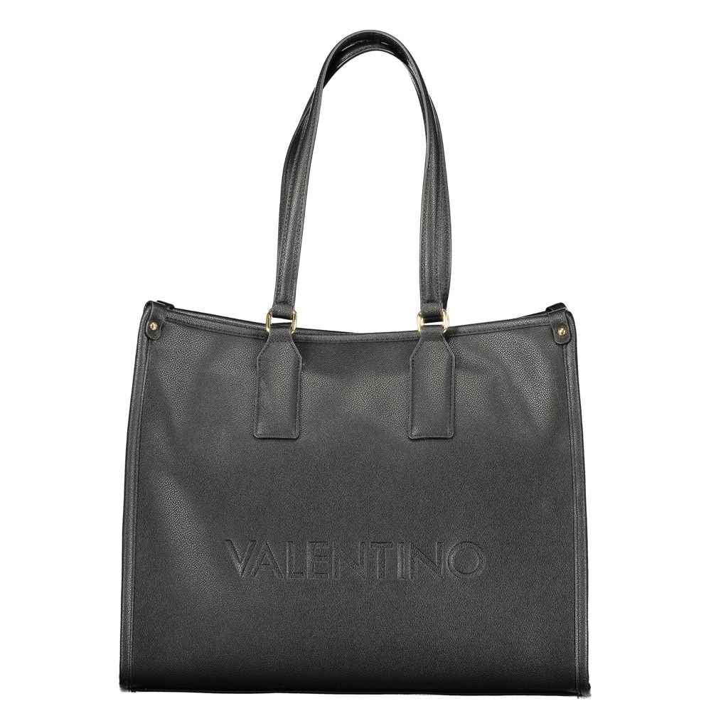 Mario Valentino Black Polyethylene Handbag