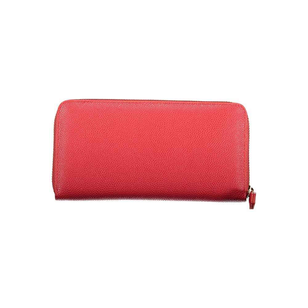 Mario Valentino Red Polyethylene Wallet