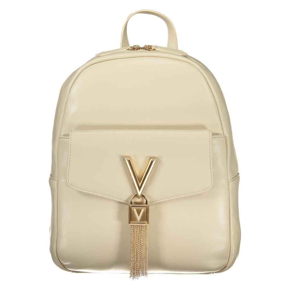 Mario Valentino Beige Polyethylene Backpack
