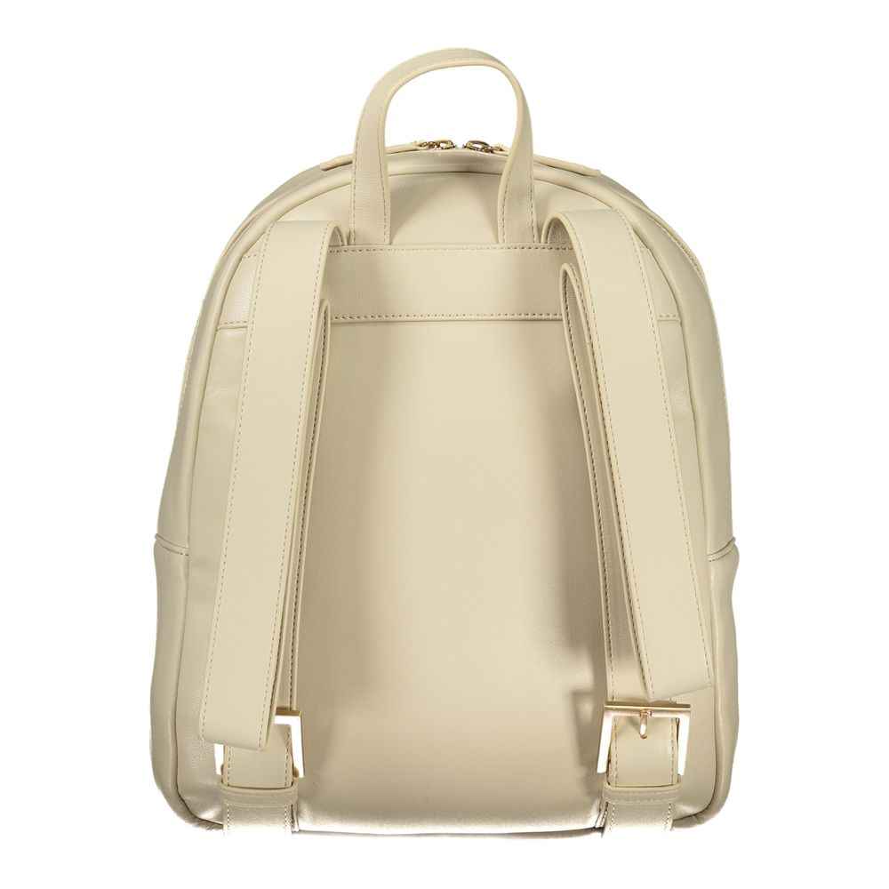 Mario Valentino Beige Polyethylene Backpack