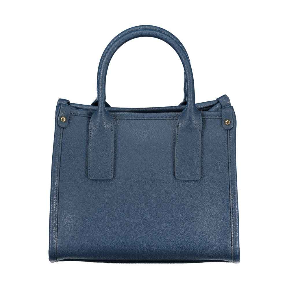 Mario Valentino Blue Polyethylene Handbag
