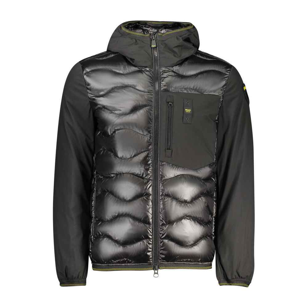 Blauer Black Polyamide Jackets & Coat