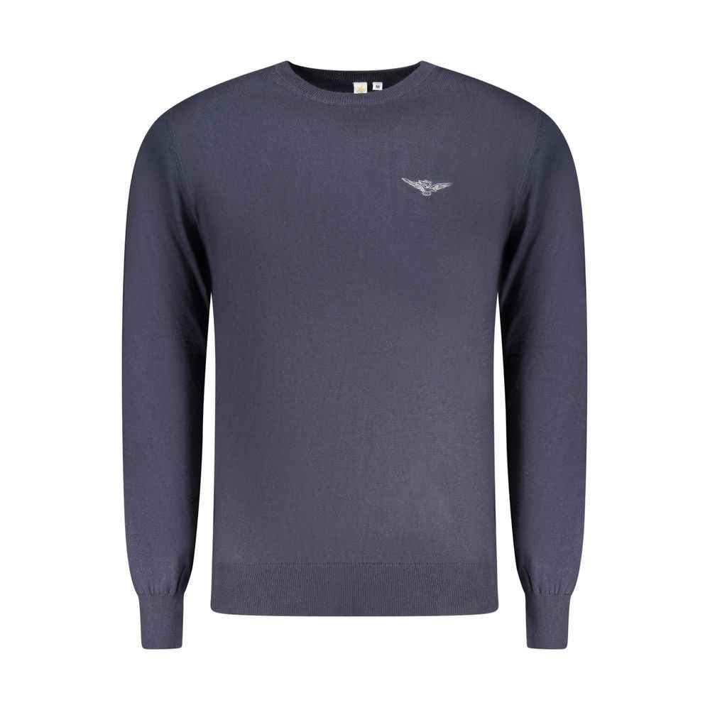Accademia Militare Blue Cotton Men Sweater
