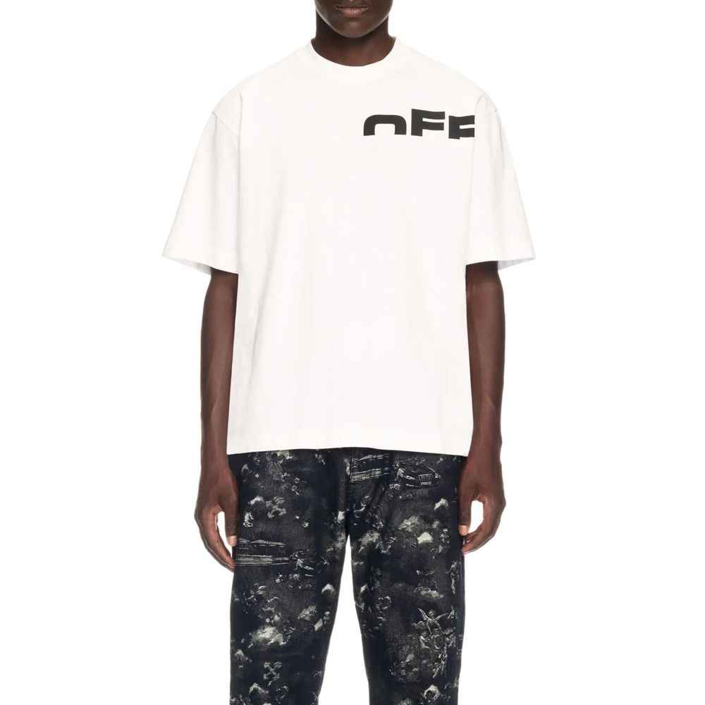 Off-White White Cotton T-Shirt