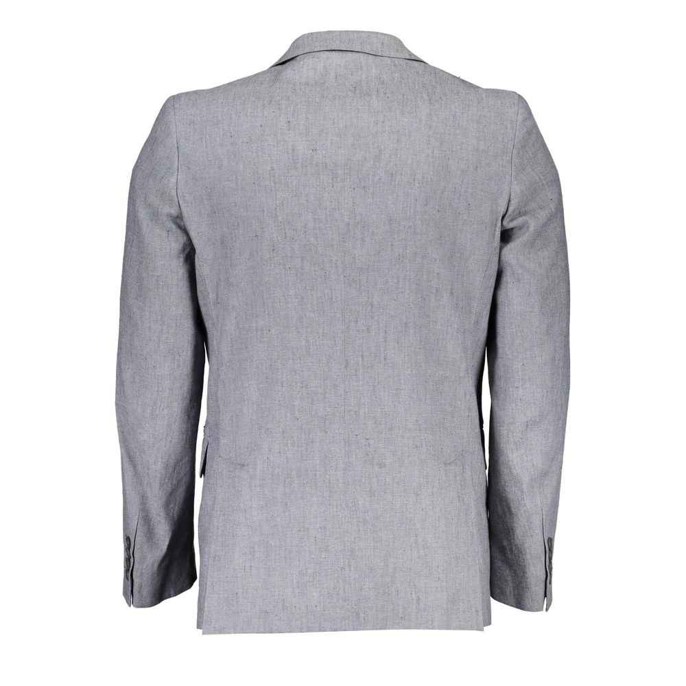 Gant Gray Cotton Blazer