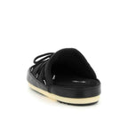 Moon Boot Black Nylon Mules