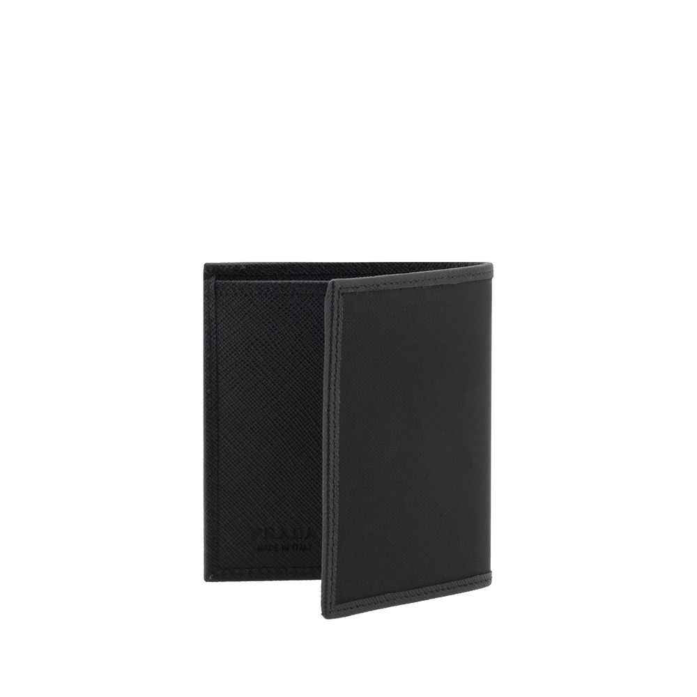 Prada Black Nylon Wallet