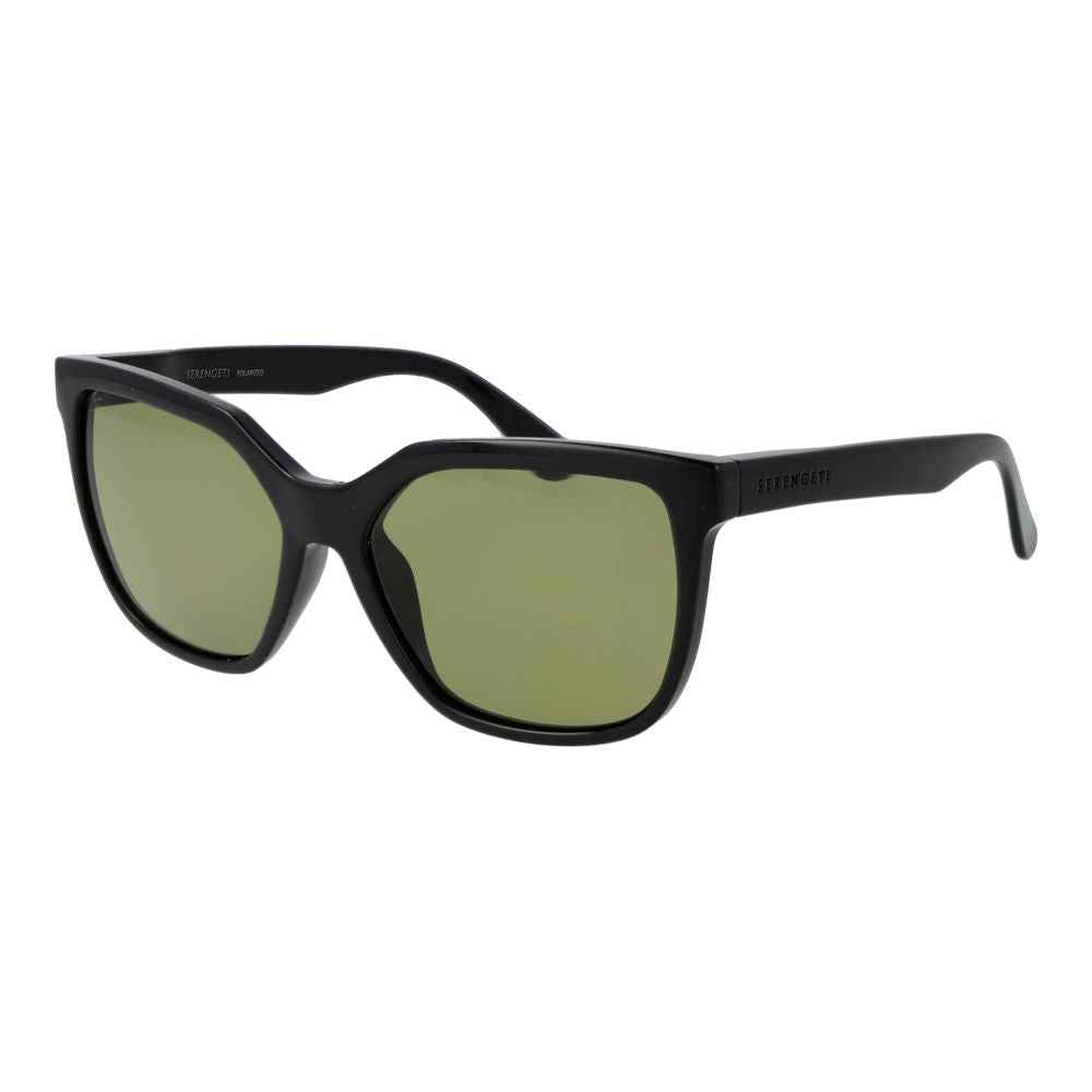 Serengeti Black Plastic Sunglasses