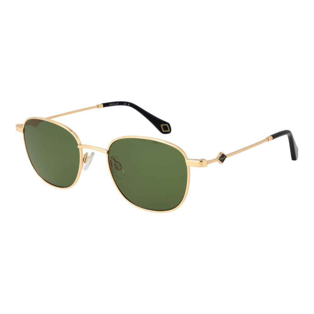 Replay Gold Metal Sunglasses