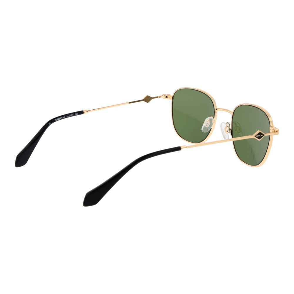 Replay Gold Metal Sunglasses