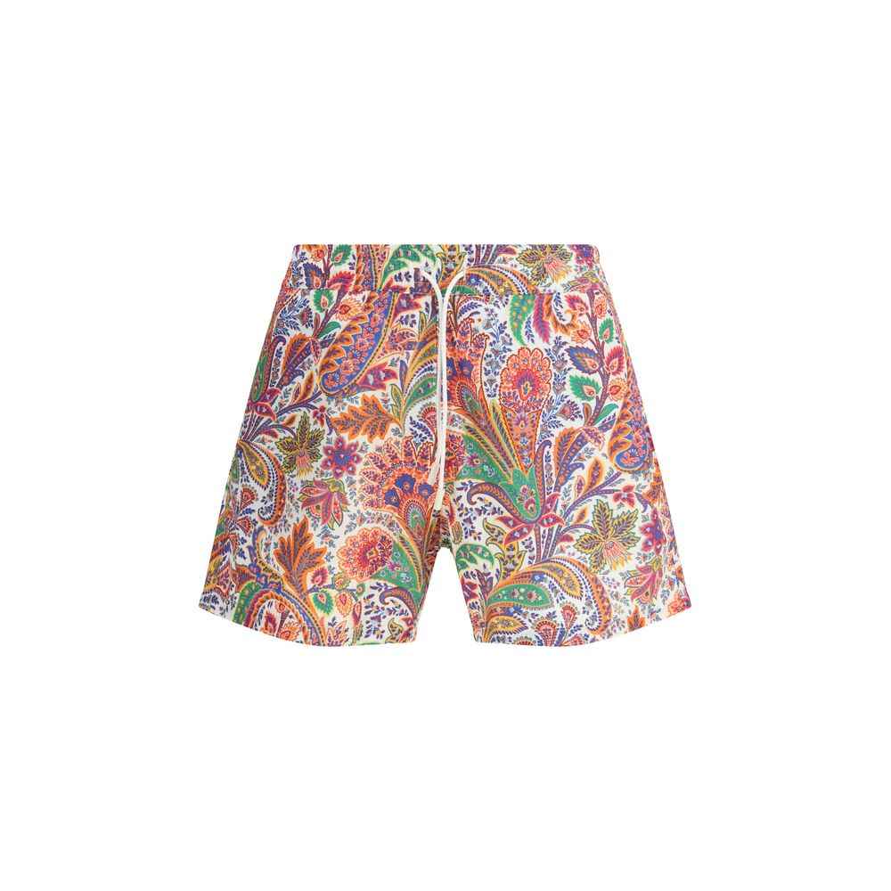 Etro Multicolor Polyester Short And Mini Shorts