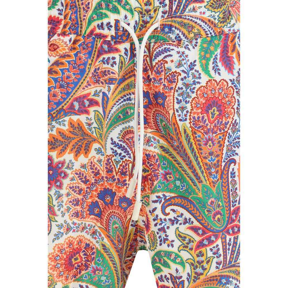 Etro Multicolor Polyester Short And Mini Shorts
