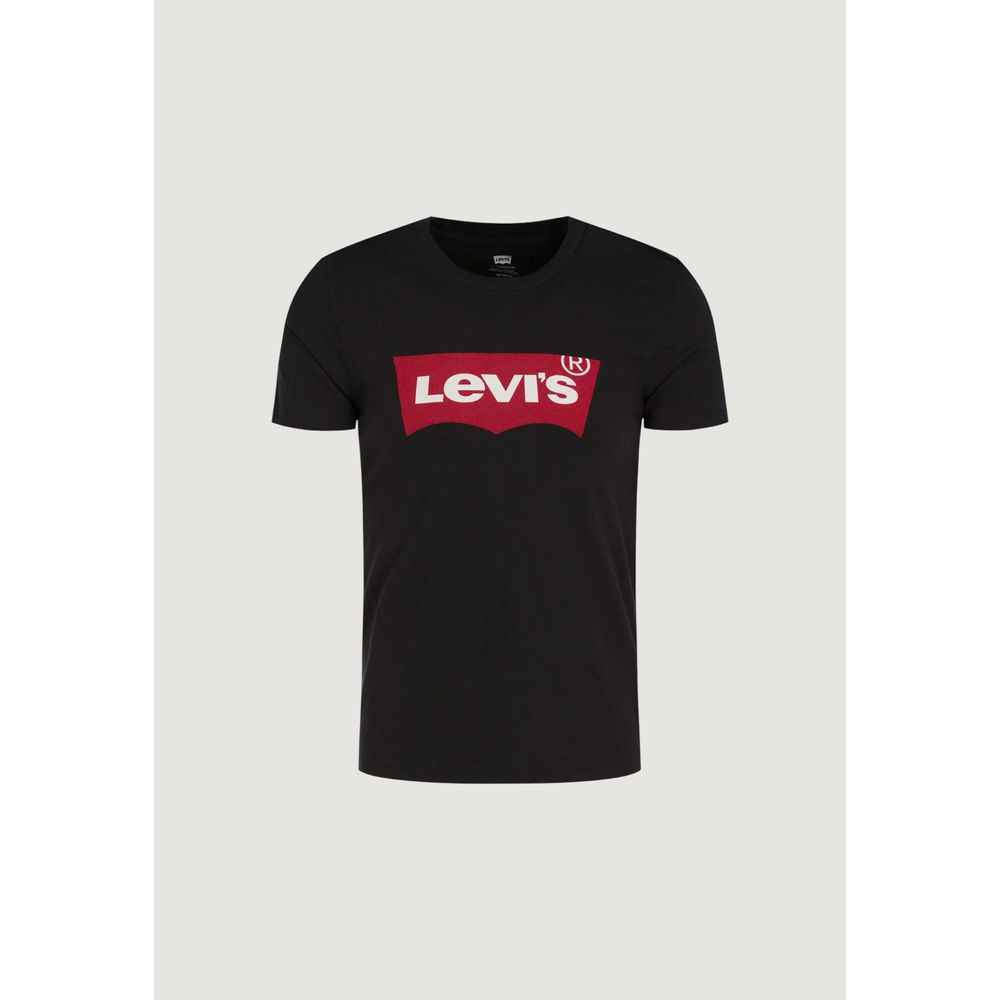 Levi's Black Cotton T-Shirt