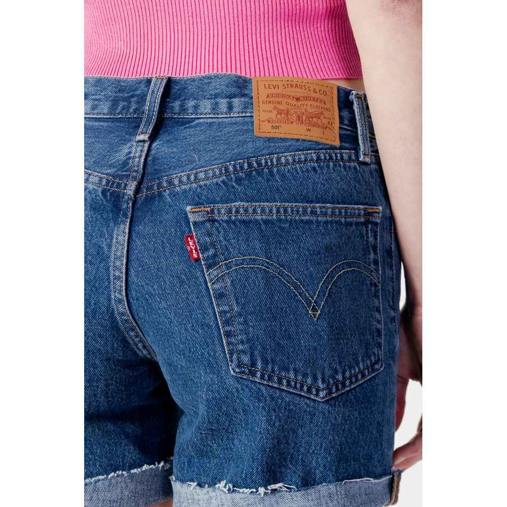 Levi's Blue Cotton Shorts