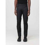 Emporio Armani Black Cotton Casual Pants