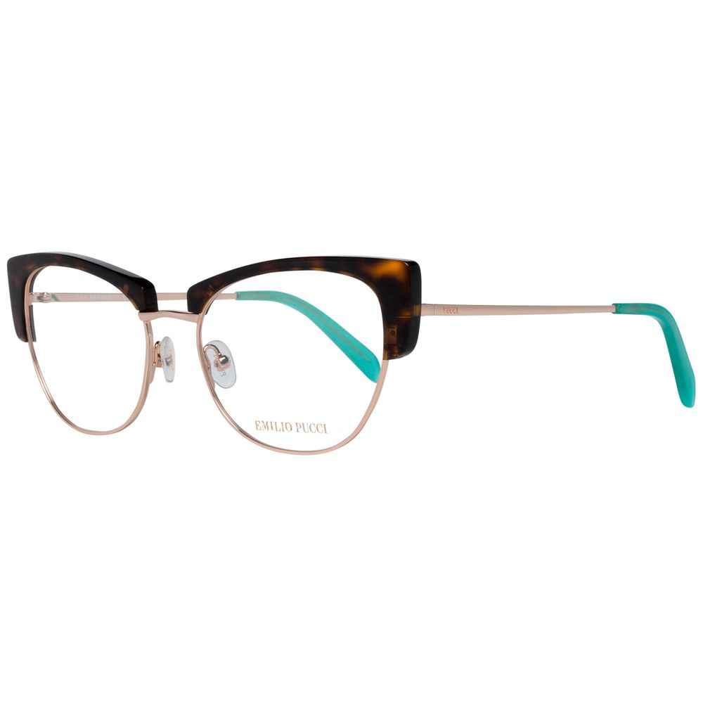 Emilio Pucci Gold Metal Glasses (Frames)