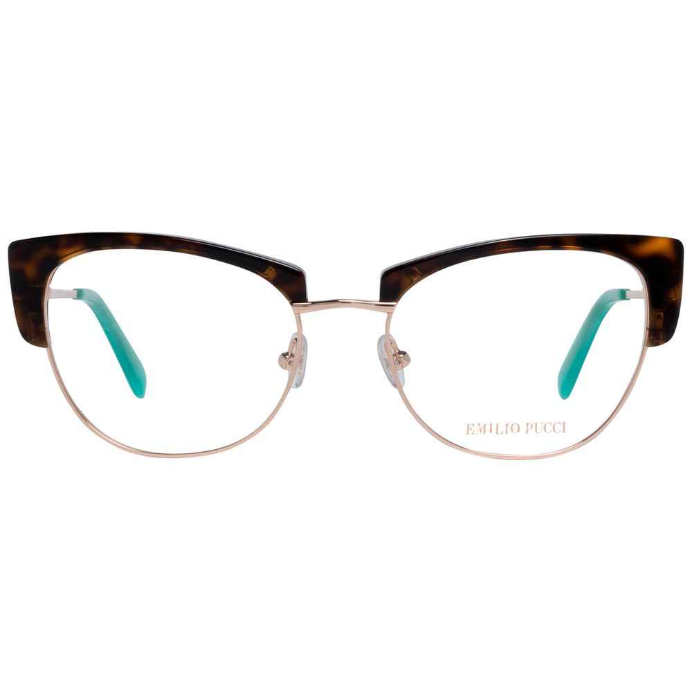 Emilio Pucci Gold Metal Glasses (Frames)