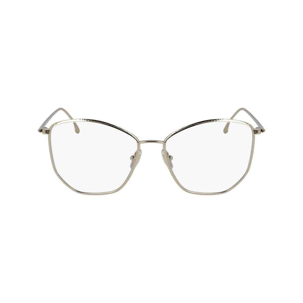 Victoria Beckham Gold Metal Glasses (Frames)