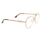 Victoria Beckham Brown Metal Glasses (Frames)