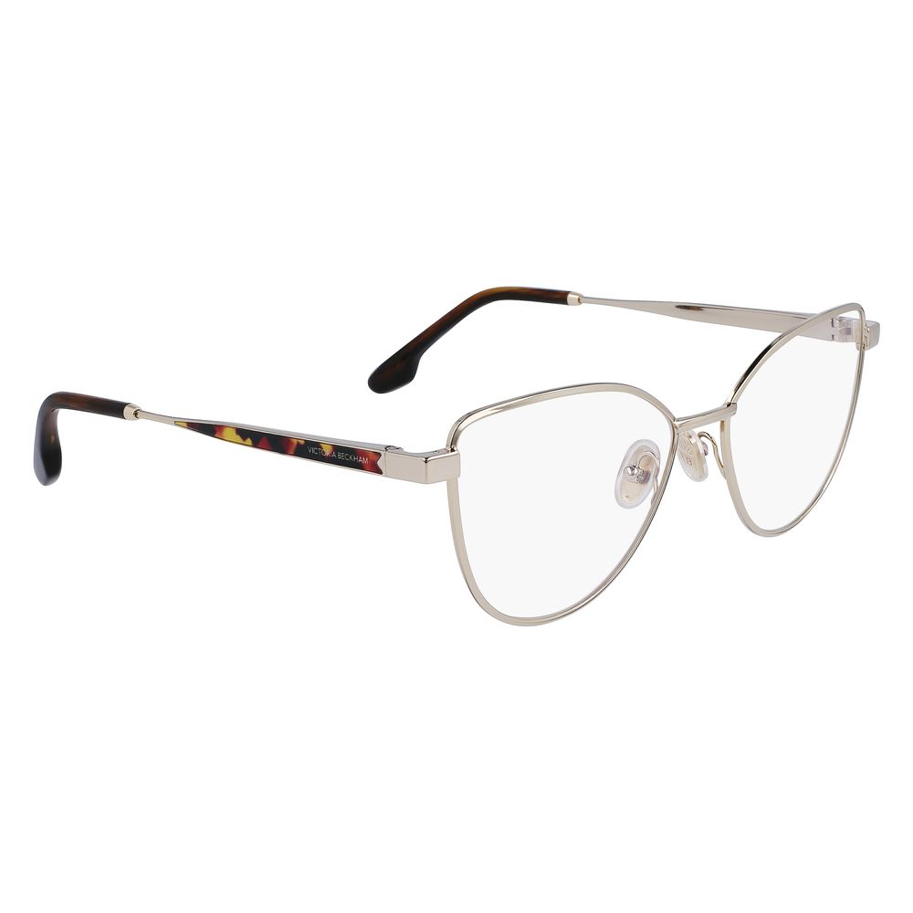 Victoria Beckham Gold Metal Glasses (Frames)