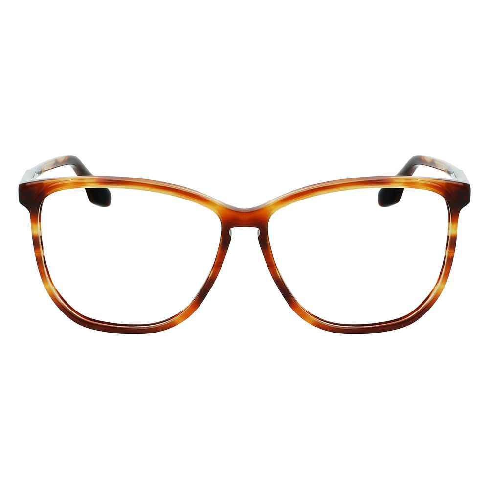 Victoria Beckham Brown Acetate Glasses (Frames)