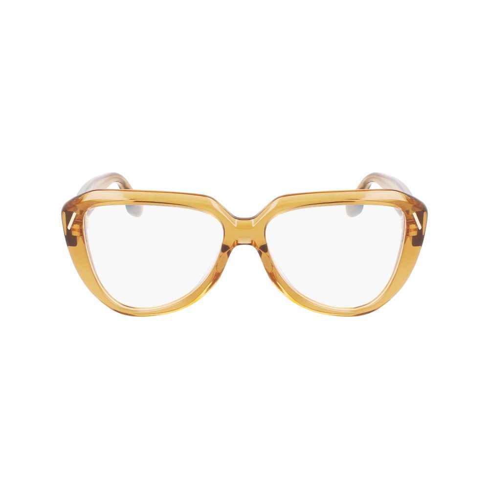 Victoria Beckham Brown Acetate Glasses (Frames)