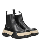 Lanvin Black Leather Ankle Boots