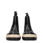 Lanvin Black Leather Ankle Boots