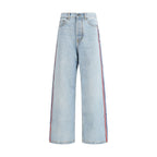 Fiorucci Blue Cotton Jeans Denim