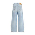 Fiorucci Blue Cotton Jeans Denim